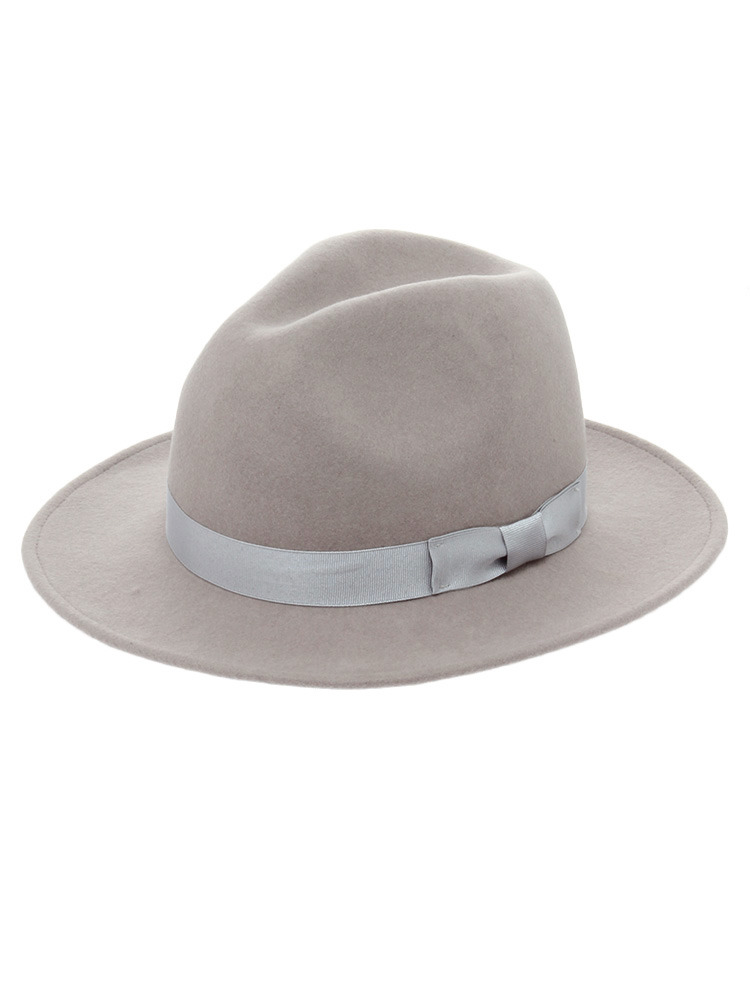 【GDS】シンプルリボンフェルトHAT