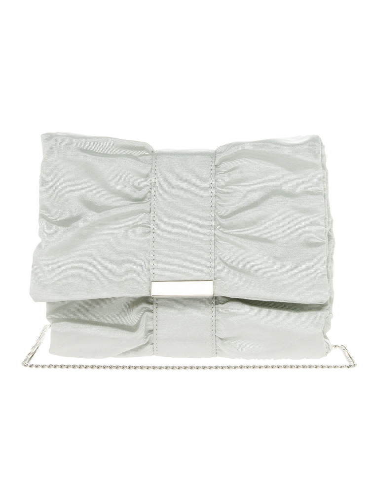 【GDS】 リボンフォルムクラッチバッグ