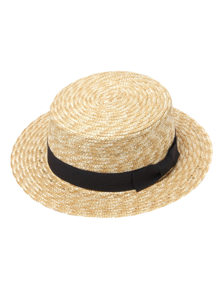 【GDS】 カラーリボンラフィアカンカンHAT