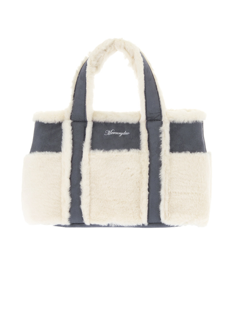【GDS】 フェイクムートンミニトートBAG