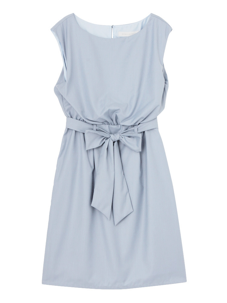 MERCURYDUO T/Cフロントリボンブラウジングワンピース