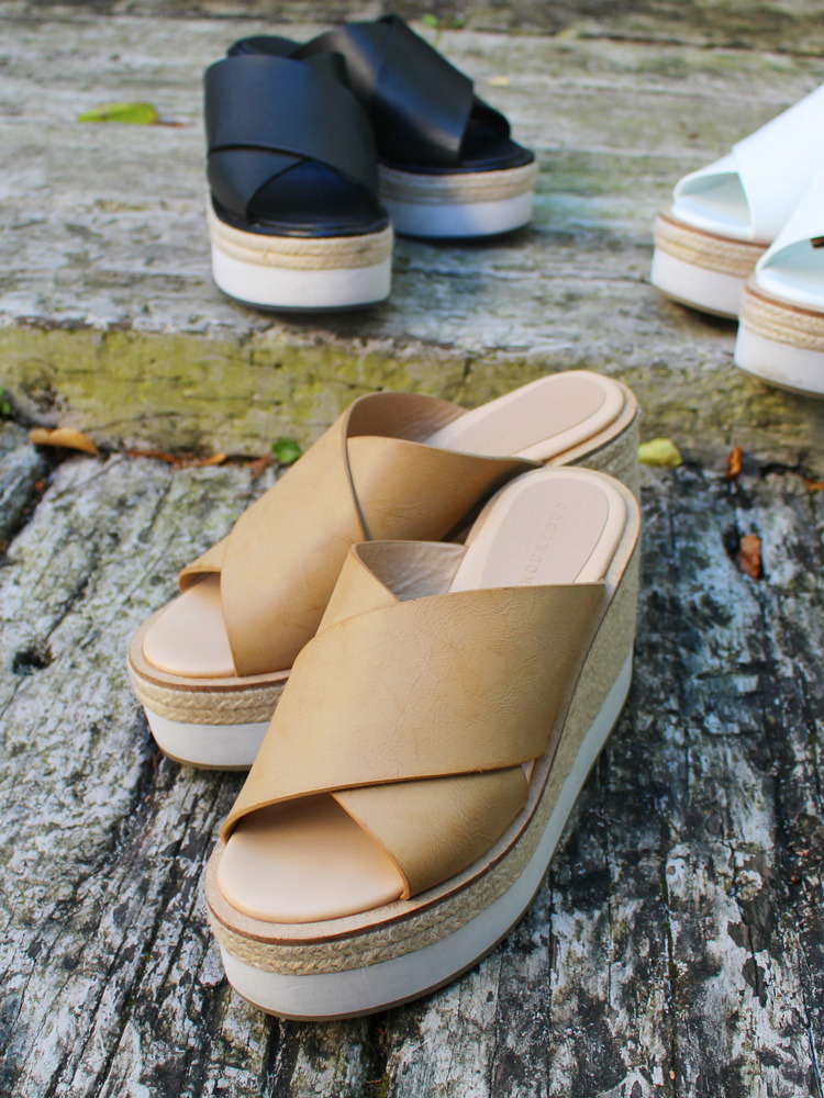 MERCURYDUO【小嶋陽菜さんコラボ】クロスジュートサンダル