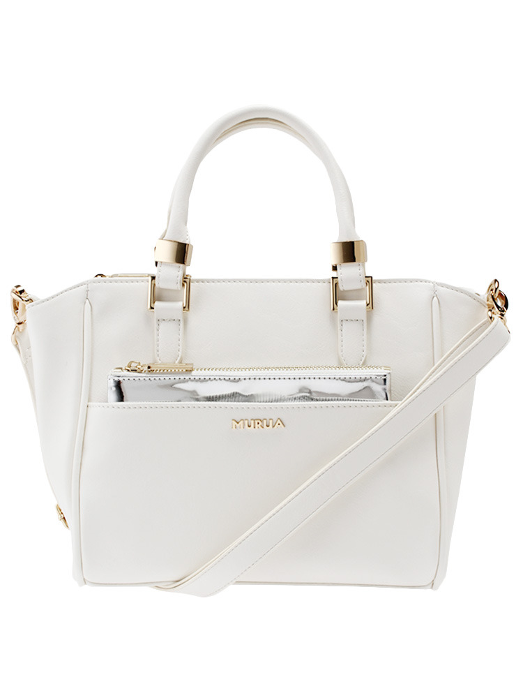 【FEMININE】スクエアCUBE BAG
