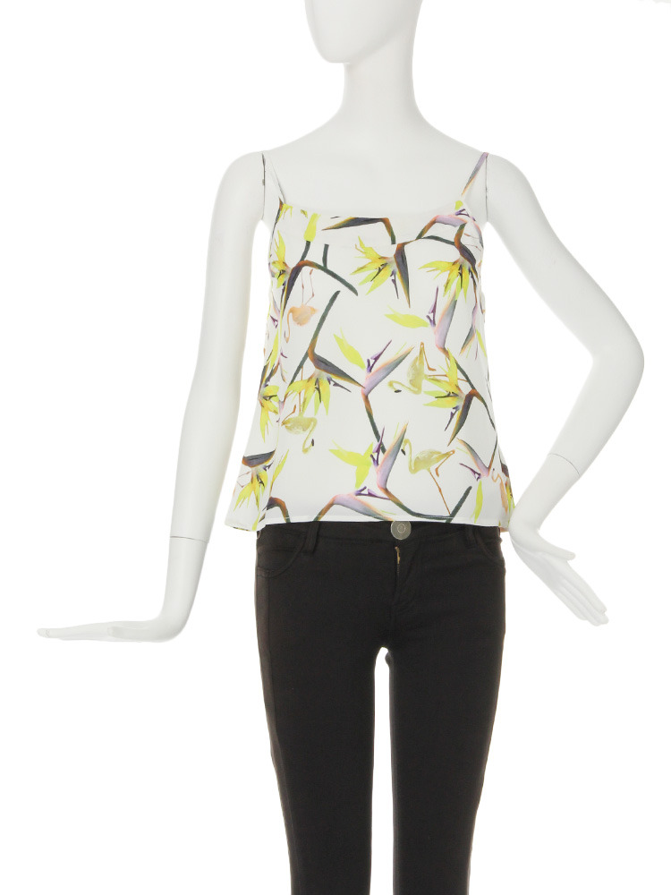 MURUA フラミンゴフラワーキャミ