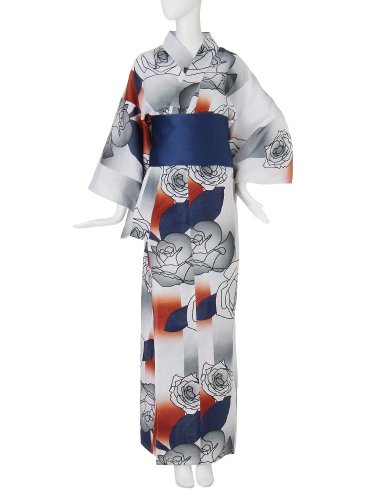 MURUA 【LIFE】浴衣（市松に薔薇） 14,904 円