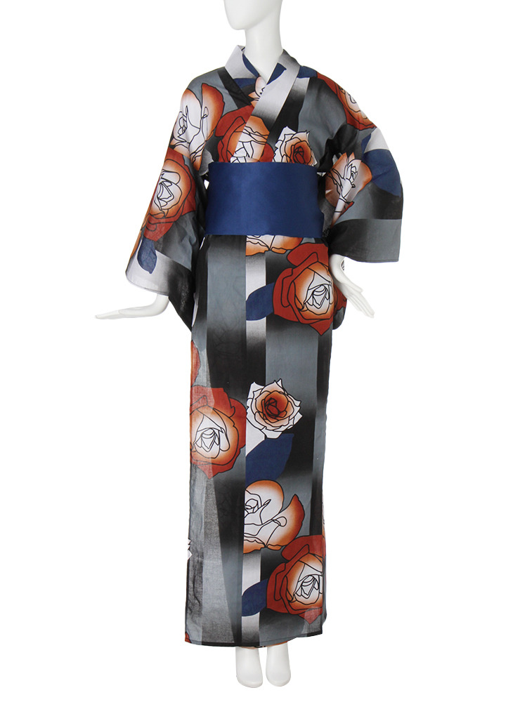 MURUA 【LIFE】浴衣（市松に薔薇） 14,904 円