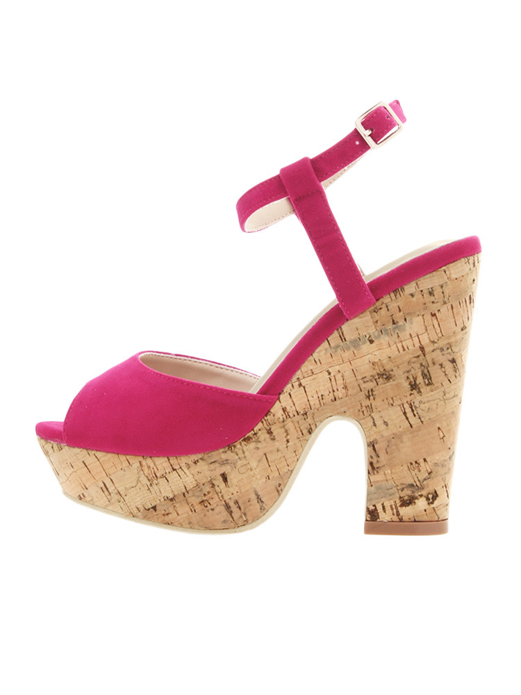 dazzlin【goods】コルクヒールサンダル