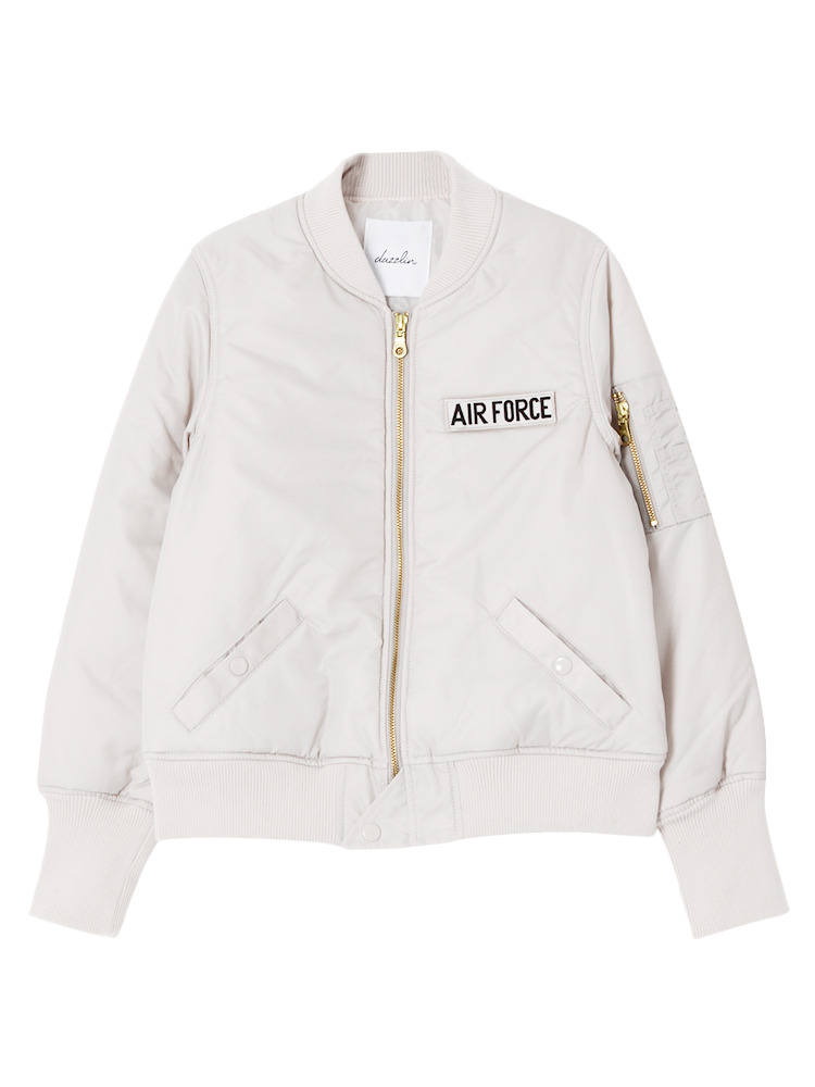 dazzlin ＭＡ－１ワッペンブルゾン