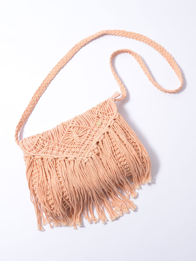 HoneySalon×dazzlinパステルマクラメショルダー