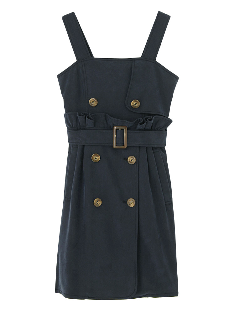 dazzlin トレンチ風ジャンスカ