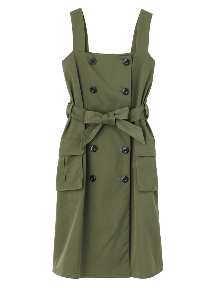 LAGUNAMOON ミリタリージャンパースカート