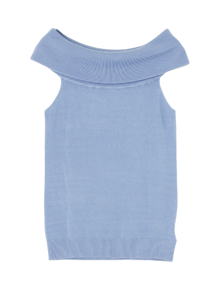 LAGUNAMOON Wideオフショルニットプルオーバー