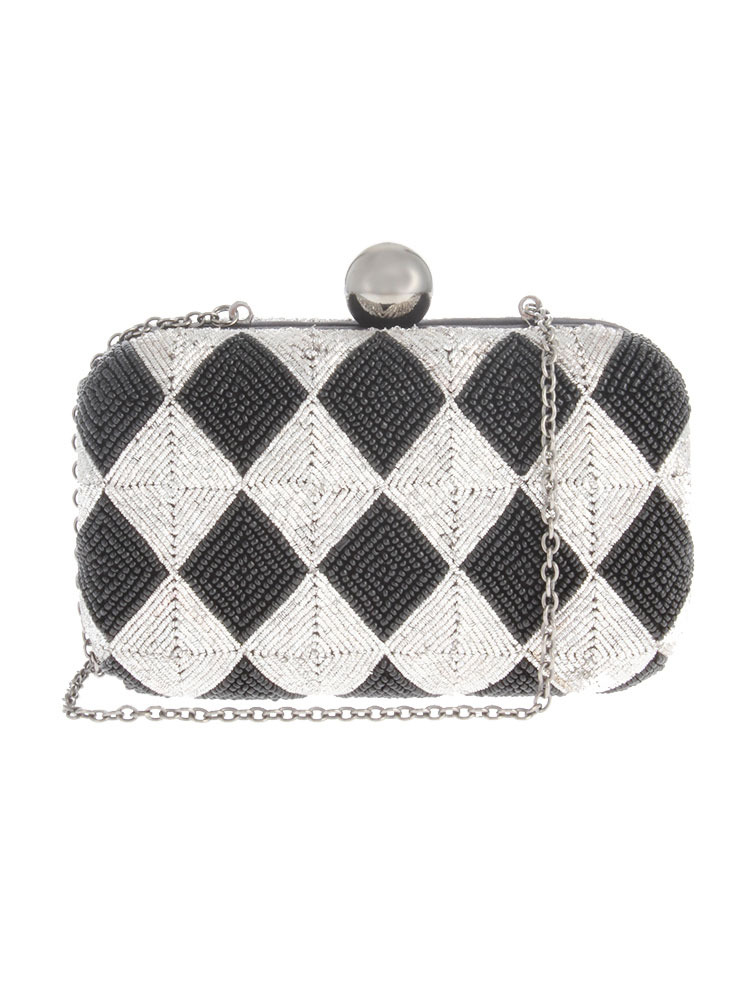 〈SANTI〉Beads Pattern CLUTCH