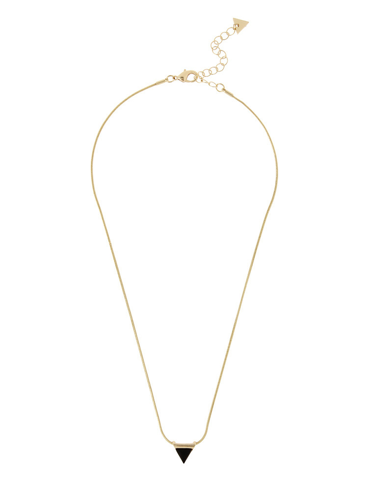 TRIANGLE QUARTZ SMALL ネックレス