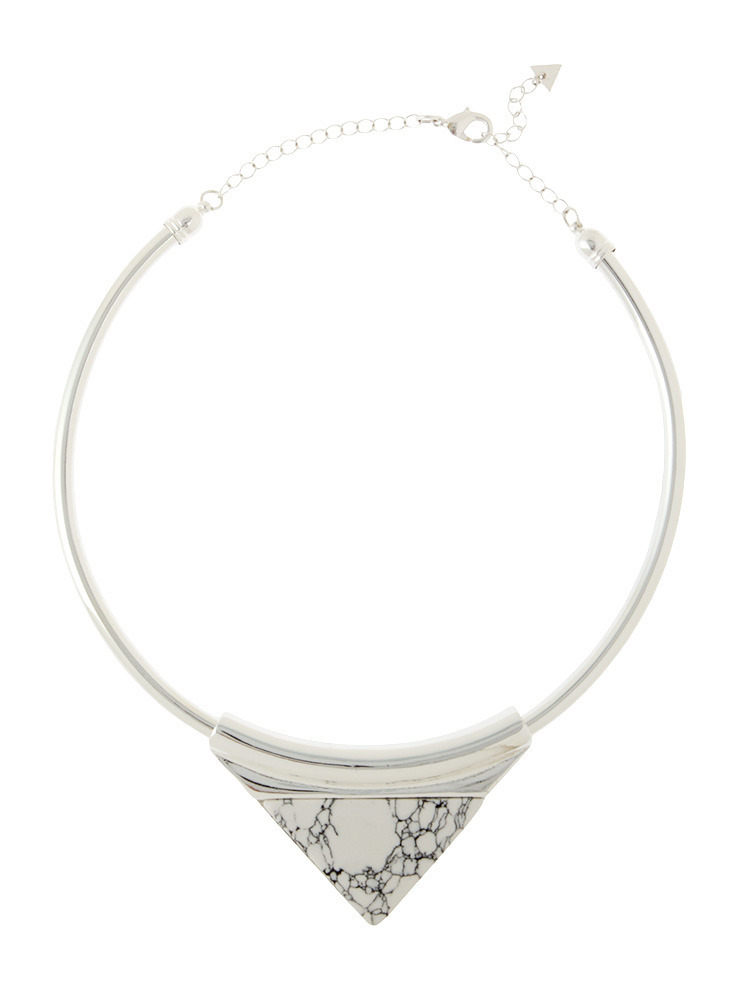 TRIANGLE QUARTZ PIPE ネックレス