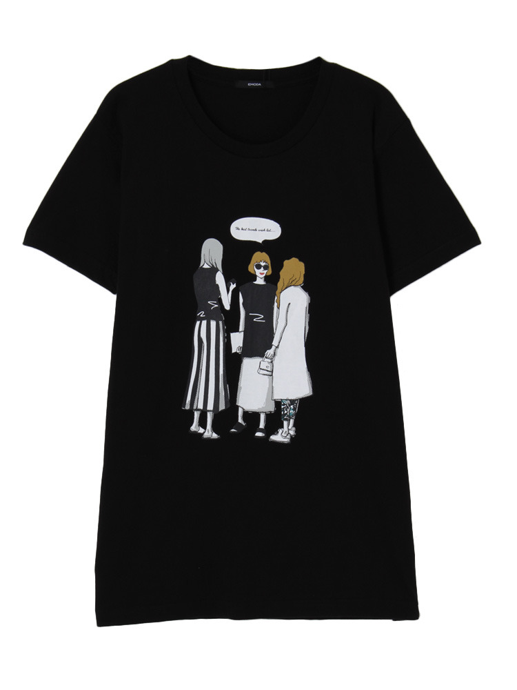 TALK STORYイラストTシャツ