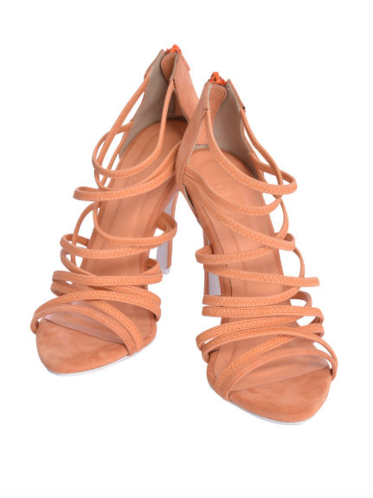 GYDA【goods】スウェードクロスサンダル