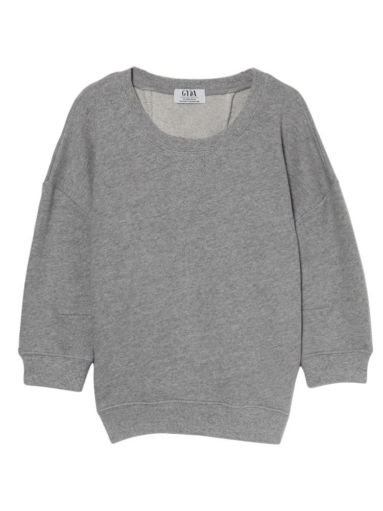 GYDA トライアングルカットスウェットTOPS