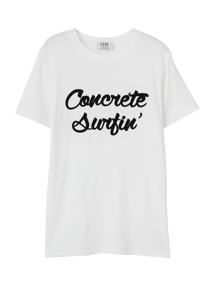 Concrete surfin'Tシャツ
