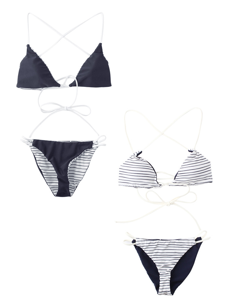 GYDA リバーシブルBACKダブルリボンBIKINI