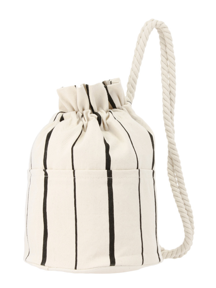 ストライプコットンBAG