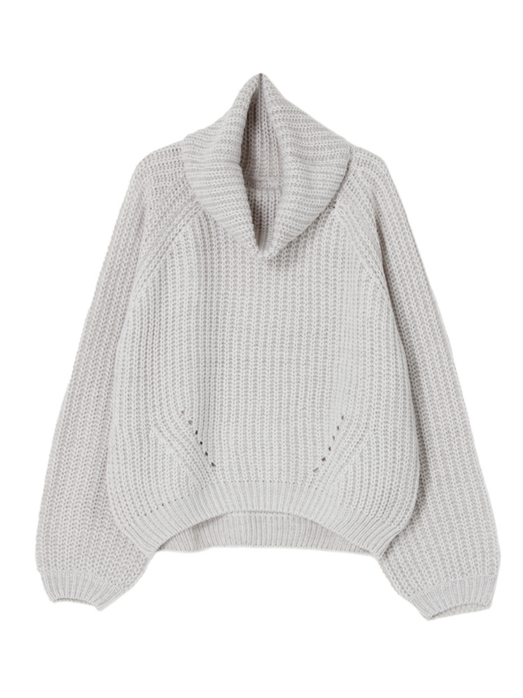 GYDA オフタートルニット　トップス