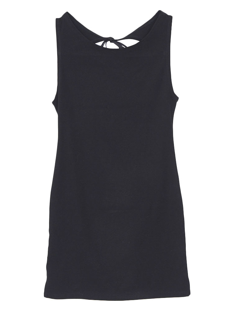 【WEB限定】BACKリボンタイトワンピース