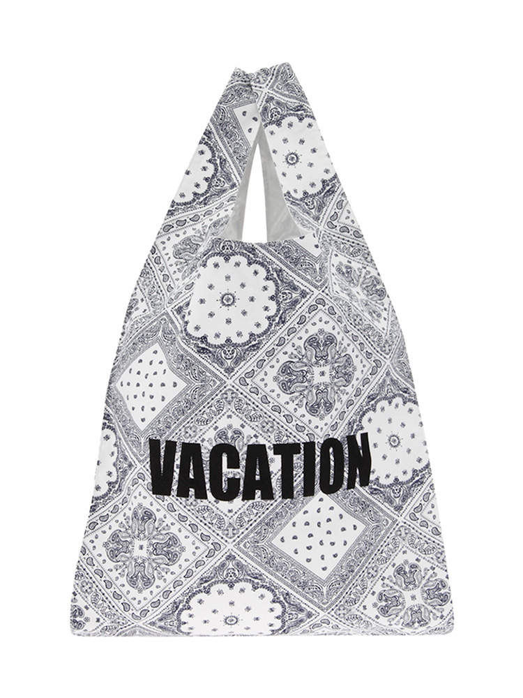 バンダナ柄スーパーマーケットBAG