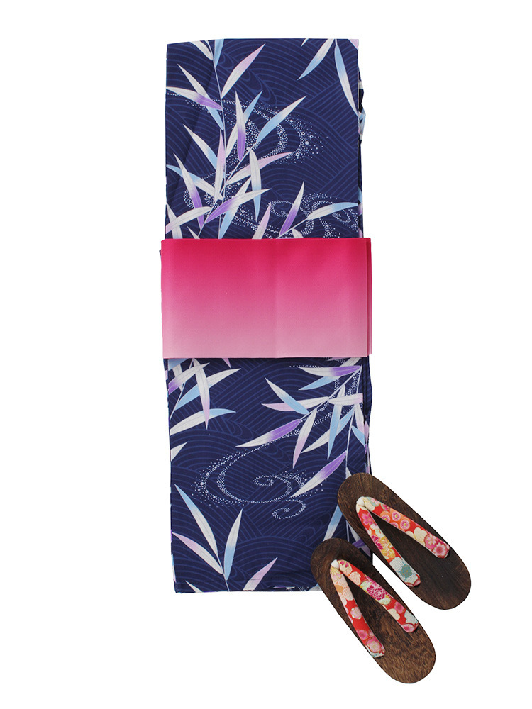 jouetie【SELECT】浴衣3点SET　朱子無地－２