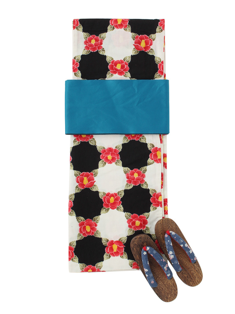 【ORIGINAL浴衣】市松椿