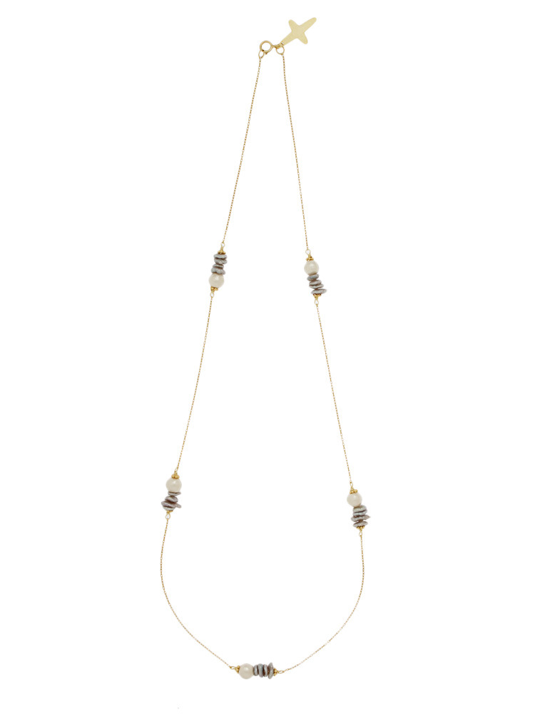 ALAN HILLS SEA JEWEL 5 CHARM NECKLACE