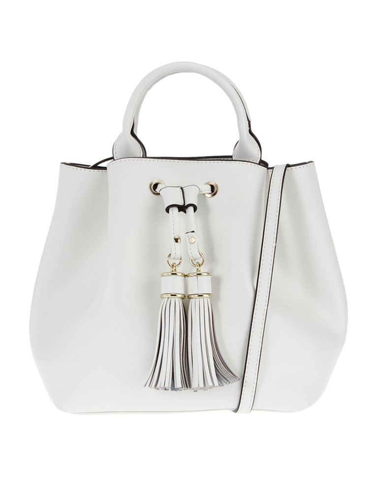 【Le Verni】 レザーバゲットバッグ