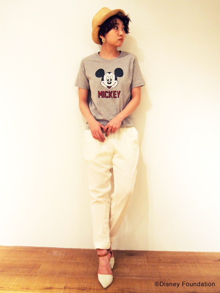 MickeyフェイスＴシャツ