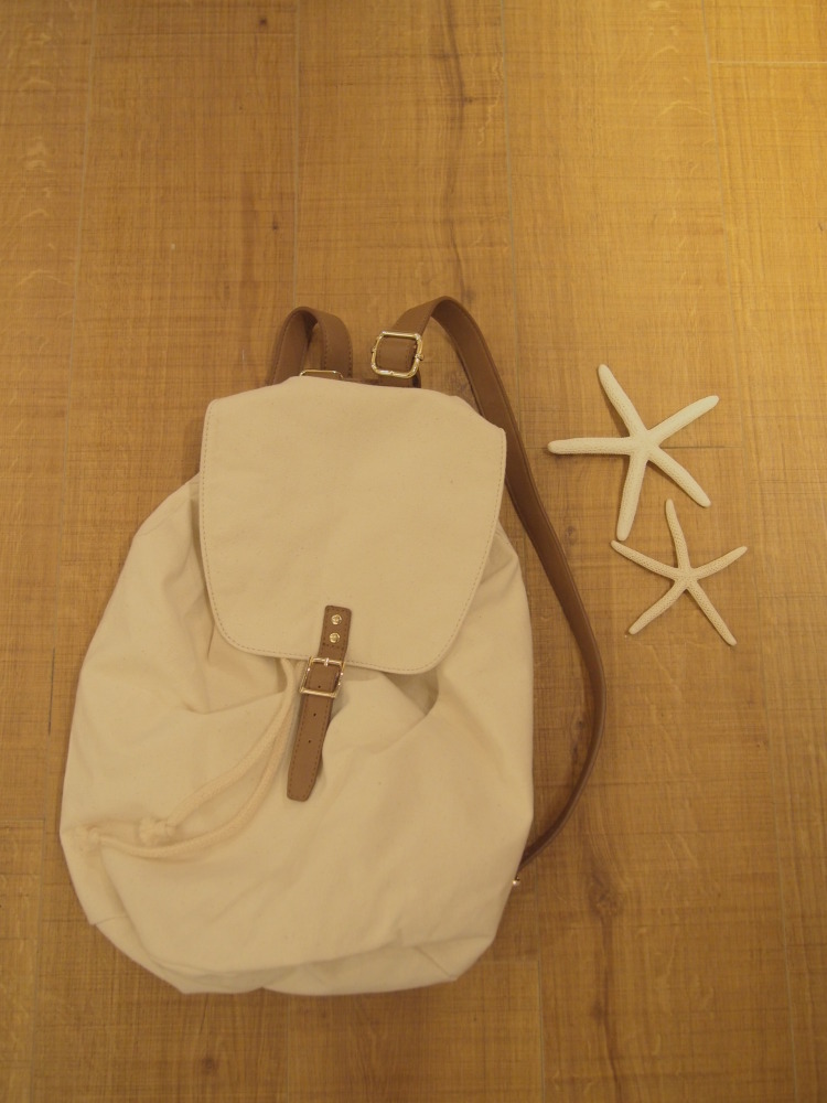 キャンバスリュックサック