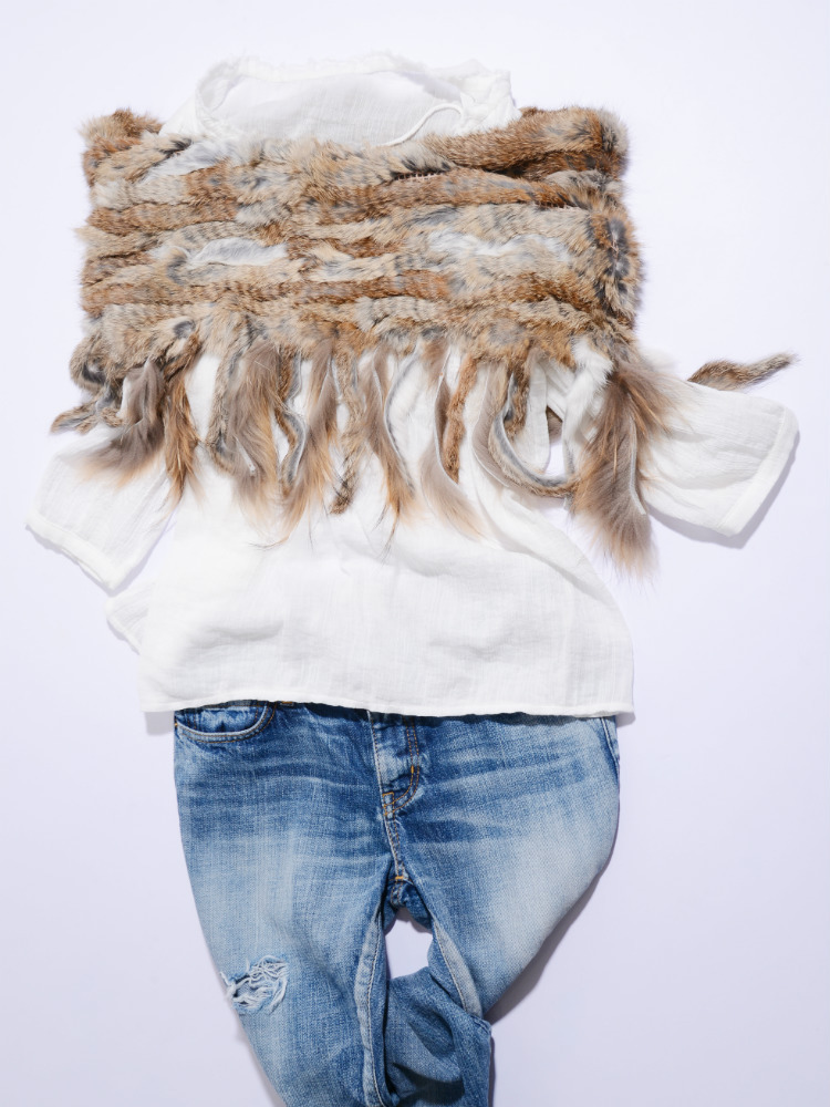 Ungrid ラビットファースヌード