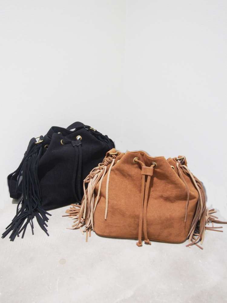 フェイクスウェードフリンジBAG