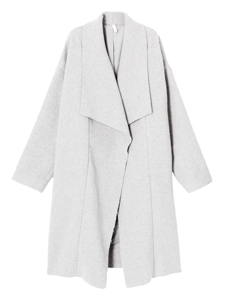 Ungrid ダブルフェイスウールガウンコート