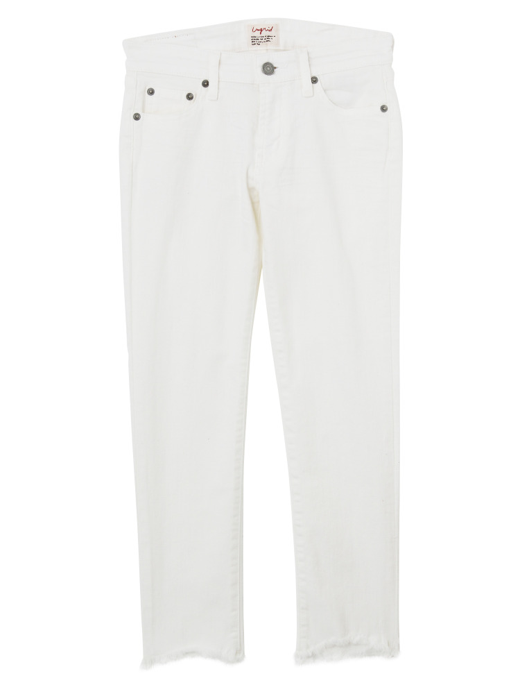 Ungrid ホワイトデニムフレイドヘムストスリ 15,490 円