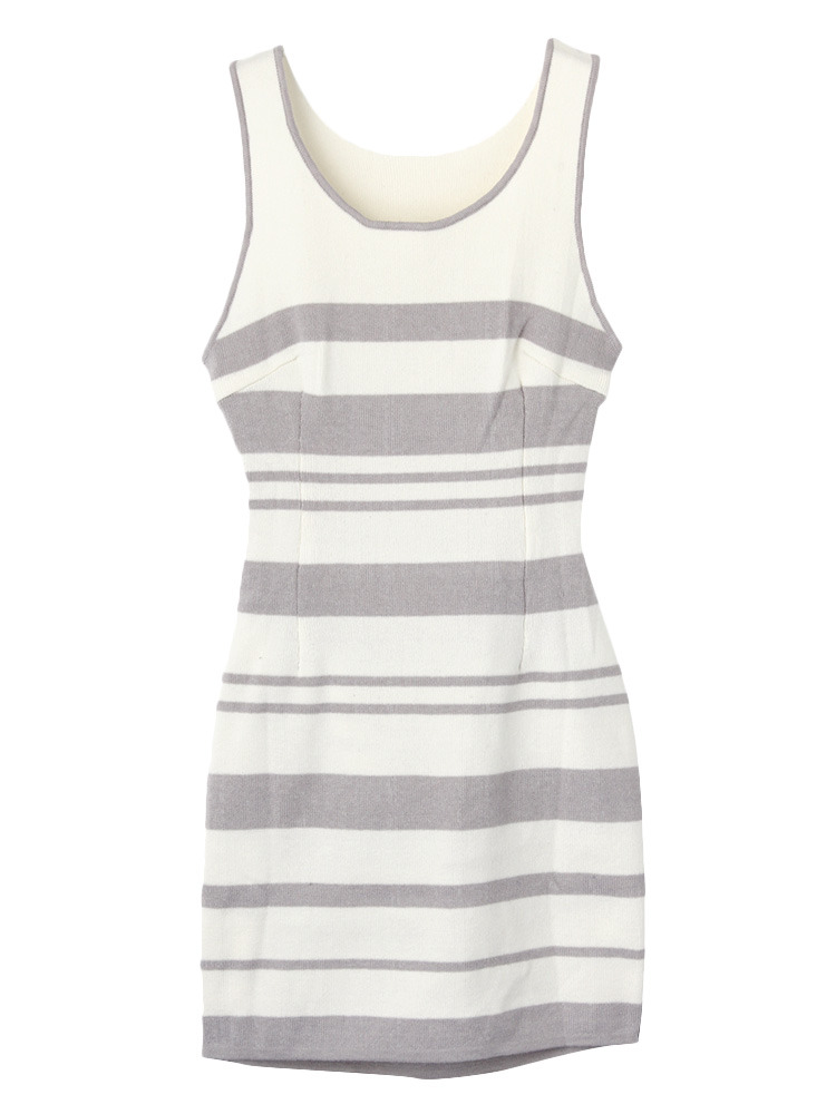 RESEXXY レディボーダーニットワンピース