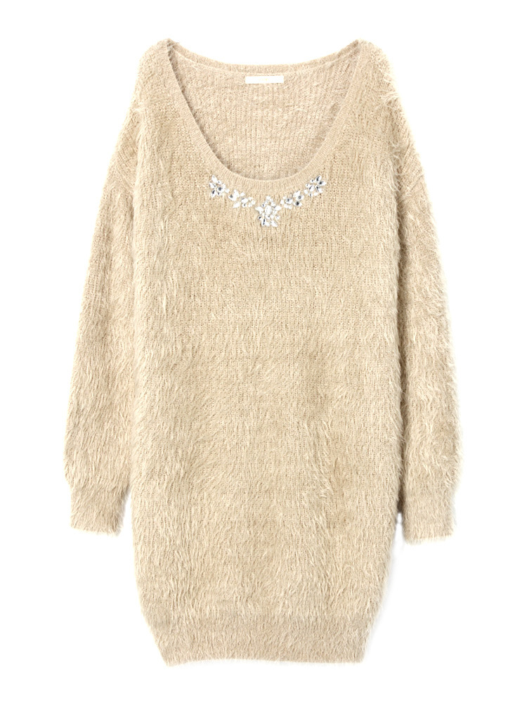 RESEXXY フェザーヤーンビジューワンピース