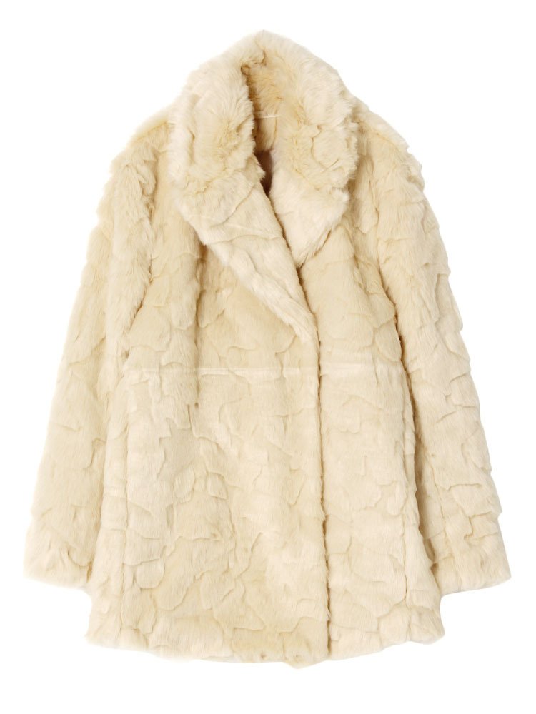 RESEXXY カッティングファーコート