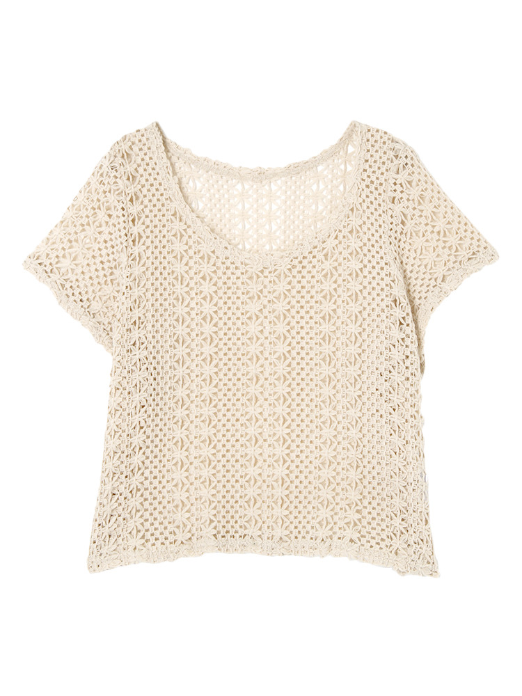 RESEXXY【WEB限定】クロシェレーストップス