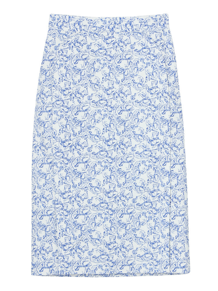 【Risto】APRON PENCIL Skirt