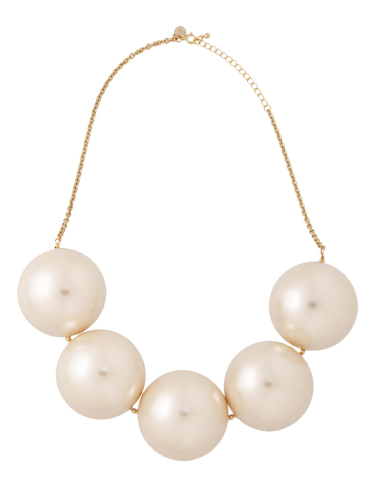 【dix】BIG PEARL NECKLACE