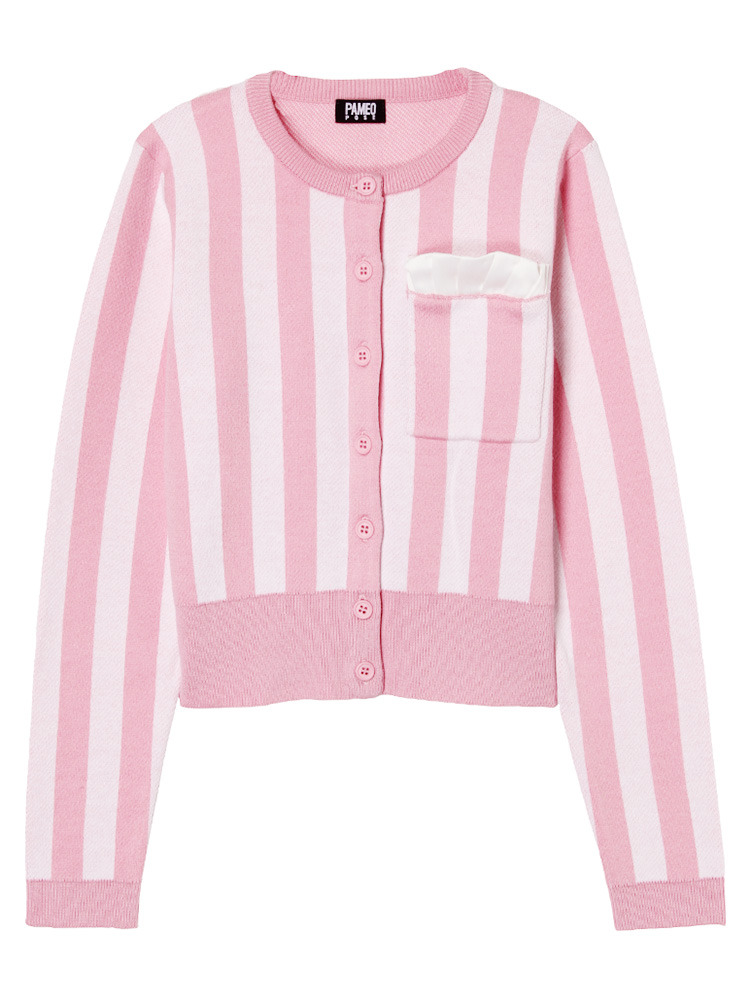 PAMEO POSE AURA KNIT CARDIGAN