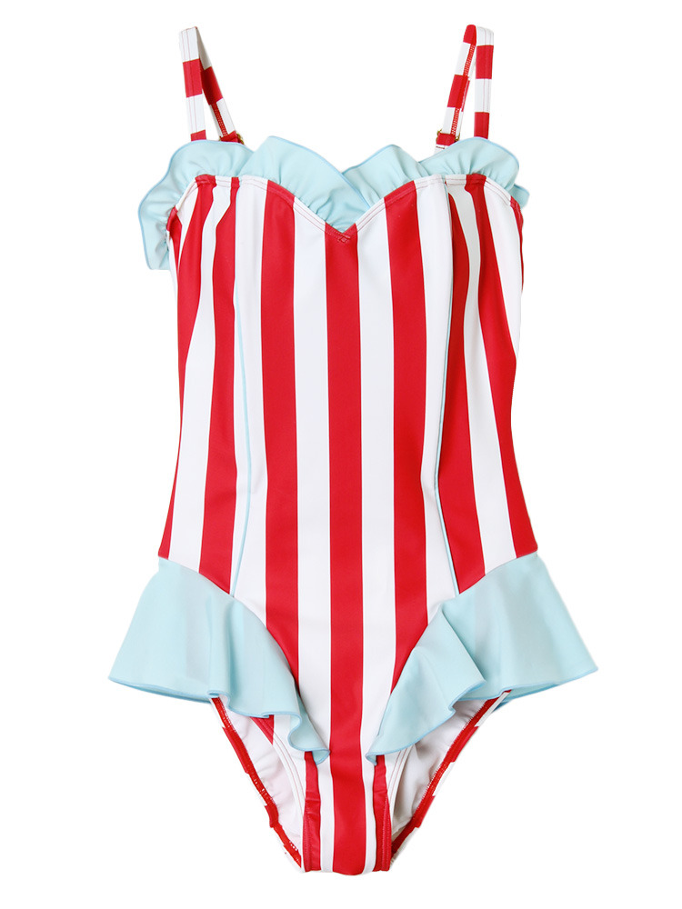 [水着]PAMEO POSE BETTY'S STRIPE OP