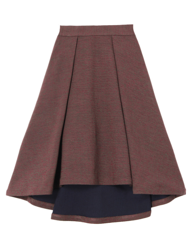 TWO TONE SKIRT