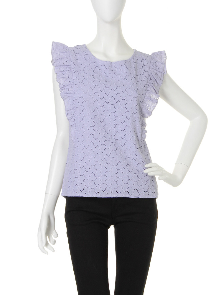 merry jenny レースフリルブラウス