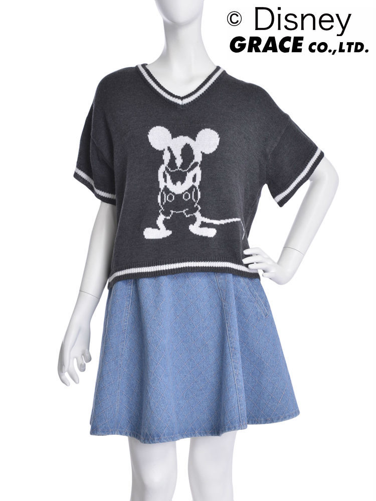 merry jenny ミッキーニットTOPS