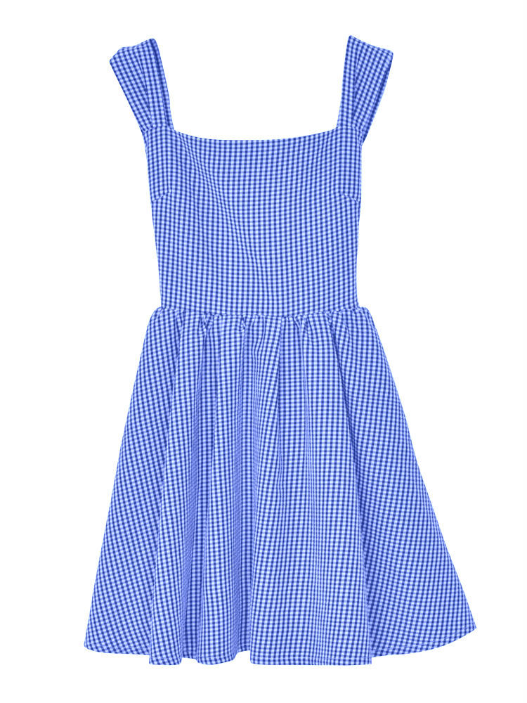 merry jenny ギンガムBackリボンワンピ